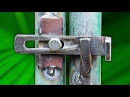 Homemade Gate Lock Idea