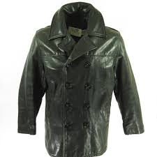 Vintage 80s Schott Leather Jacket Mens