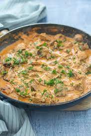 leftover roast beef stroganoff easy