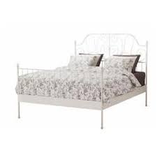 Ikea furniture and home accessories are practical, well designed and affordable. Leirvik Leglo Ikea White Metal Bed Frame Ikea Bed Full Bed Frame