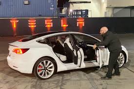 The tesla model y is an electric compact crossover utility vehicle (cuv) by tesla, inc. Tesla Cuts Model Y Price And Cancels Standard Range Version