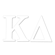 kappa delta greek letter decal