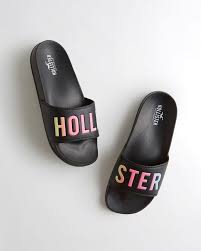 Authentic Hollister Flip Flops Luxury Shoes On Carousell
