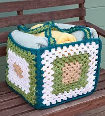 The project of crocheting square basket came to me from my youtube channel. Granny Square Crochet Bag Free Pattern The Whoot