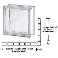 80mm Wave Sharp Corner Wall Kit