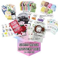 random orted 10 pc sheet masks