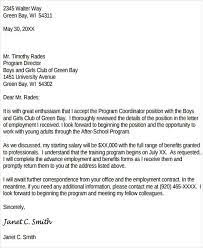 offer letter exles 58 in ms word