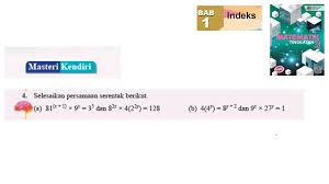 Learn vocabulary, terms and more with flashcards, games and other study tools. Kssm Matematik Tingkatan 3 Bab 1 Indeks Masteri Kendiri No4 Cabaran Dinamis Buku Teks Tingkatan 3 Youtube