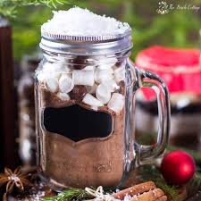 homemade hot chocolate mix gift idea