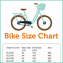 mountain bike size chart