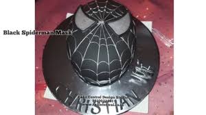 We created this sculpted black spiderman cake: Spiderman Cake Order Online In Delhi Spiderman Birthday Cake Design Cake Central Design Studio Youtube