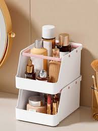 1pc stackable makeup storage box for