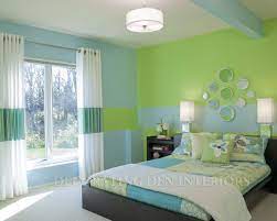 green bedroom colors