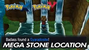Pokemon X & Y - Where To Find Gyaradosite / Location - YouTube