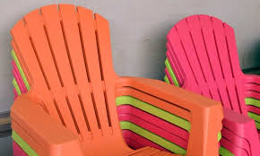 remove oxidation from plastic chairs