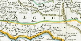 Evidence of judah on africa's west coast during the slave trade this is a close up view of west africa on a 1747 map close to the coast. Jungle Maps Map Of Africa That Says Judah
