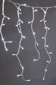 clear cable 720 led snowing icicle