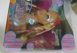 barbie fairytopia elina styling head doll monster high liv bratz new