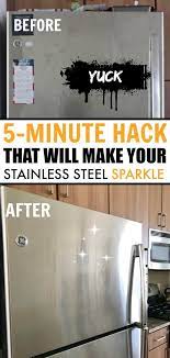 how to clean stainless steel appliances