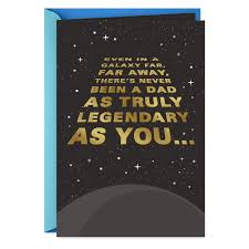 Maybe you would like to learn more about one of these? Hallmark Star Wars Father S Day Card Truly Legendary Dad Buy Online In Andorra At Desertcart 202160200