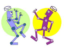 dancing robot clip art - Clip Art Library