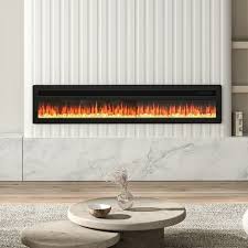 Electric Fireplace 70 Inch