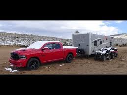 2017 Ram 1500 Night Review Towing In The Rockies With Toyhauler