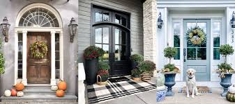 12 fall front door decor ideas for a