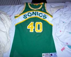 Image of Authentic Shawn Kemp jersey