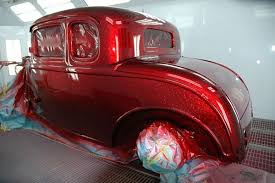 Custom Cars Paint Candy Red Paint