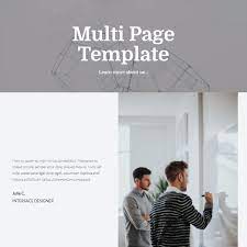 bootstrap about us page template and