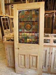 Edwardian Stained Glass Doors