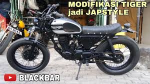 modifikasi tiger 2000 menjadi style