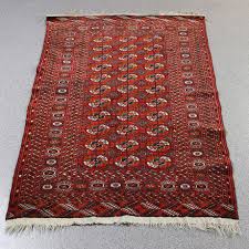 afghan wool and silk carpet 20th