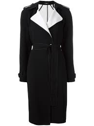 Top Ten Theory Tests Theory Contrasting Lapel Coat Black