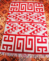 moche hand loomed peruvian rug 6 ft x 4 ft