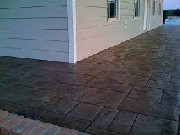 Stamped Concrete Patio Cost Happy Diy