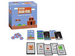 The game can be played by between one to five people. Super Mario Bros Power Up Card Game