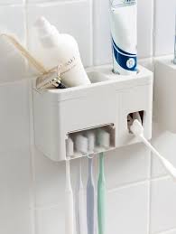 Wall Mounted Toothbrush Holder