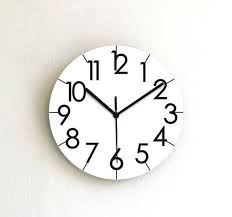 minimalist wall clocks