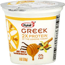 yoplait greek honey vanilla flavor fat