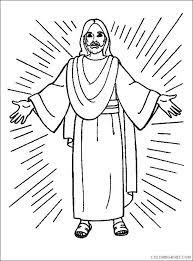 Jesus christ art print the prince of peace is printed on high quality art paper. Jesus Coloring Pages Printable Coloring4free Coloring4free Com