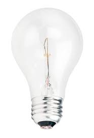 60 Watt A19 130 Volt Philips Clear Light Bulb
