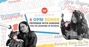 Philippine folk songs and lullabyes. 6 Opm Songs Peppered With Lessons You Ve Learned In School Wish Fm 107 5