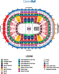 63 Unexpected Montreal Canadiens Seating Chart Bell Centre