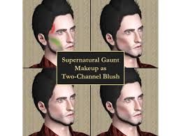 supernatural gaunt makeup as two