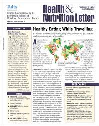 tufts health nutrition letter