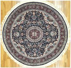 round handmade oriental rug in atlanta