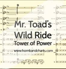 Mr Toads Wild Ride Horn Chart Pdf Horn Band Charts