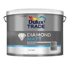 Dulux Trade Diamond Matt Light Base 10ltr